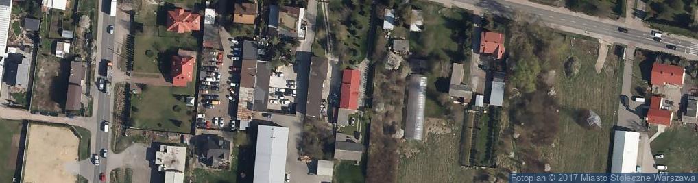 Zdjęcie satelitarne Arkuszowa ul.