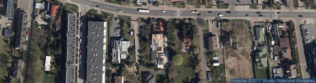 Zdjęcie satelitarne Arkuszowa ul.