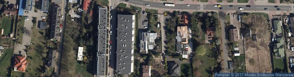 Zdjęcie satelitarne Arkuszowa ul.