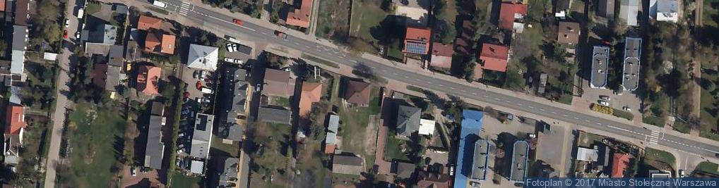 Zdjęcie satelitarne Arkuszowa ul.