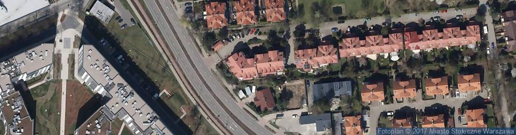 Zdjęcie satelitarne Arkadowa ul.
