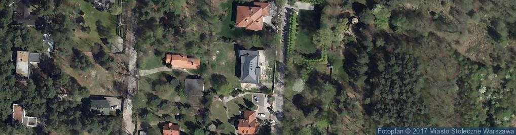 Zdjęcie satelitarne Artystyczna ul.