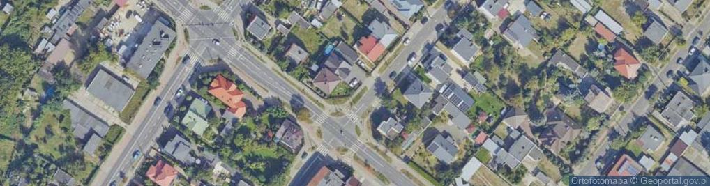 Zdjęcie satelitarne Armii Krajowej ul.