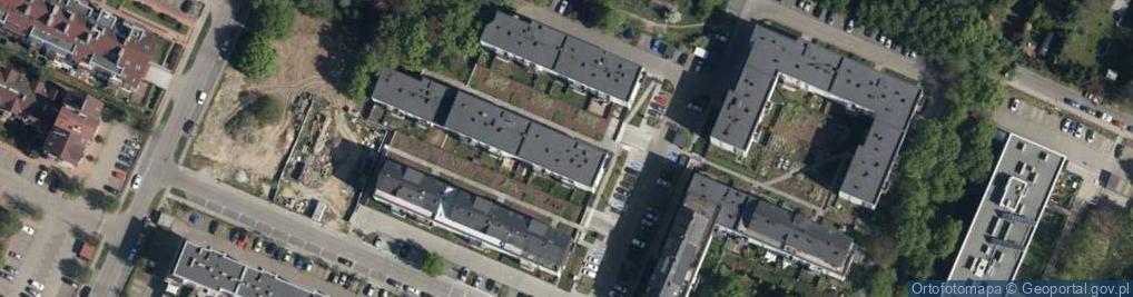 Zdjęcie satelitarne Arbuzowa ul.