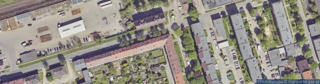 Zdjęcie satelitarne Armii Krajowej ul.