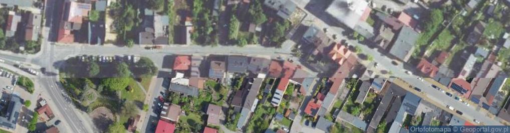 Zdjęcie satelitarne Armii Krajowej ul.