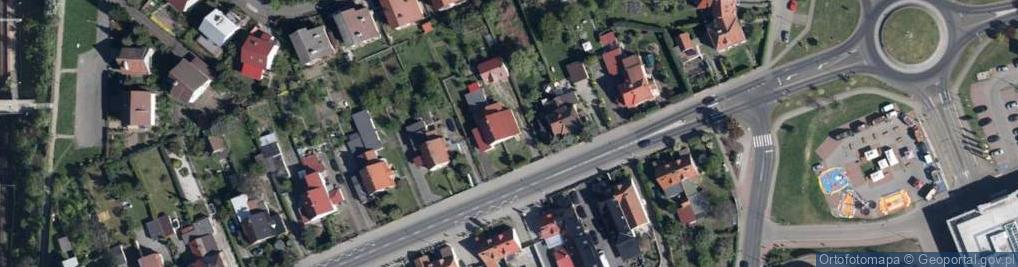 Zdjęcie satelitarne Armii Krajowej ul.