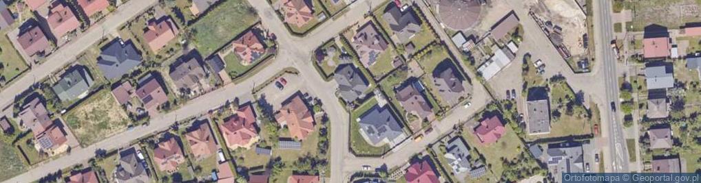Zdjęcie satelitarne Armii Krajowej ul.