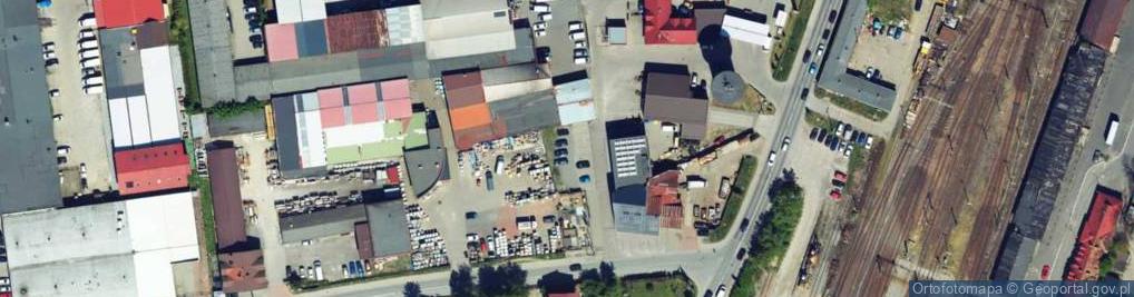 Zdjęcie satelitarne Armii Krajowej ul.