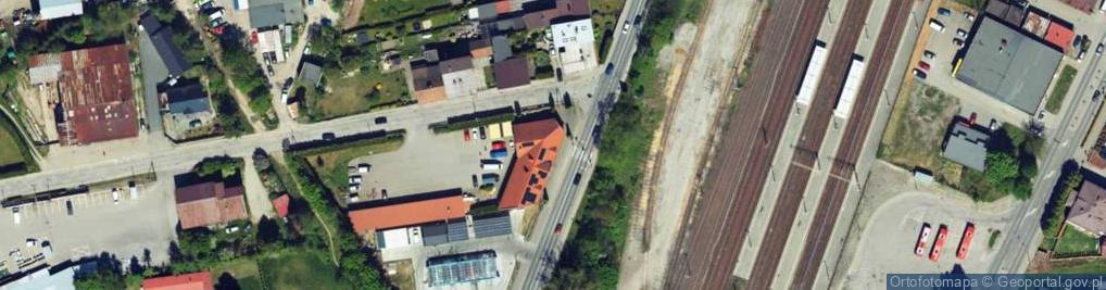 Zdjęcie satelitarne Armii Krajowej ul.