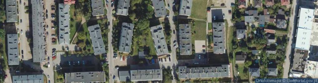 Zdjęcie satelitarne Asnyka Adama ul.