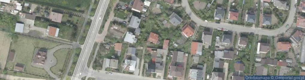 Zdjęcie satelitarne Asnyka Adama ul.