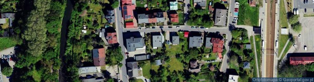 Zdjęcie satelitarne Astrów ul.