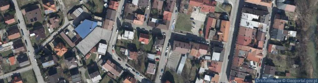 Zdjęcie satelitarne Asnyka Adama ul.