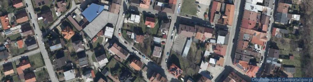 Zdjęcie satelitarne Asnyka Adama ul.