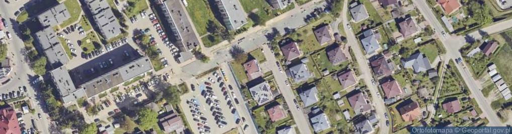 Zdjęcie satelitarne Asnyka Adama ul.