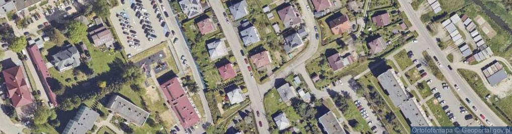 Zdjęcie satelitarne Asnyka Adama ul.