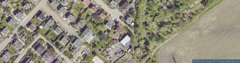 Zdjęcie satelitarne Astrów ul.
