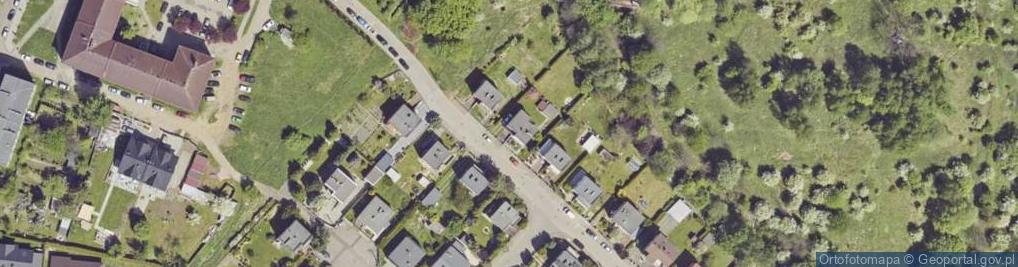 Zdjęcie satelitarne Astrów ul.