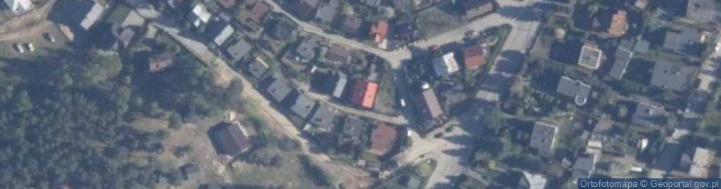 Zdjęcie satelitarne Astrów ul.
