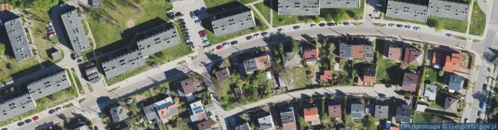 Zdjęcie satelitarne Asnyka Adama ul.