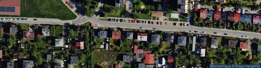 Zdjęcie satelitarne Asnyka Adama ul.