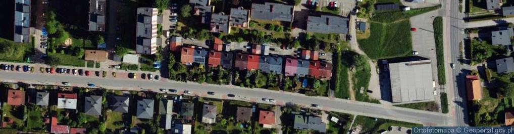Zdjęcie satelitarne Asnyka Adama ul.