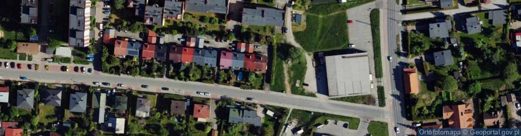 Zdjęcie satelitarne Asnyka Adama ul.