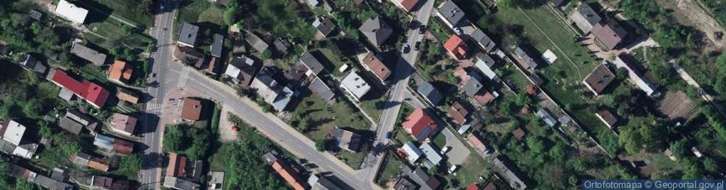 Zdjęcie satelitarne Asnyka Adama ul.