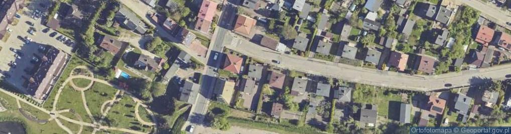 Zdjęcie satelitarne Asnyka Adama ul.