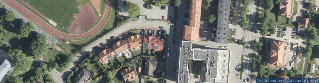 Zdjęcie satelitarne Asnyka Adama ul.