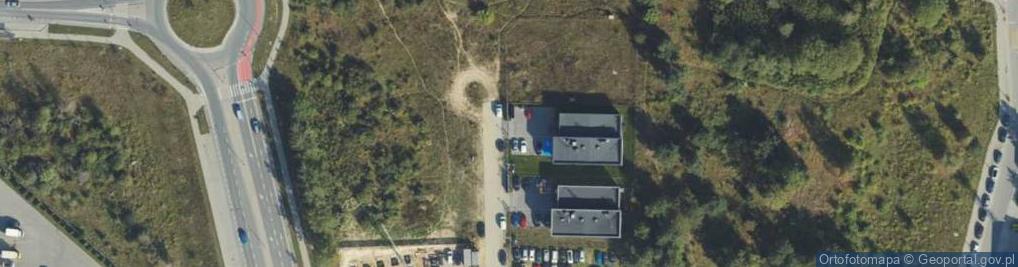Zdjęcie satelitarne Astronomów ul.