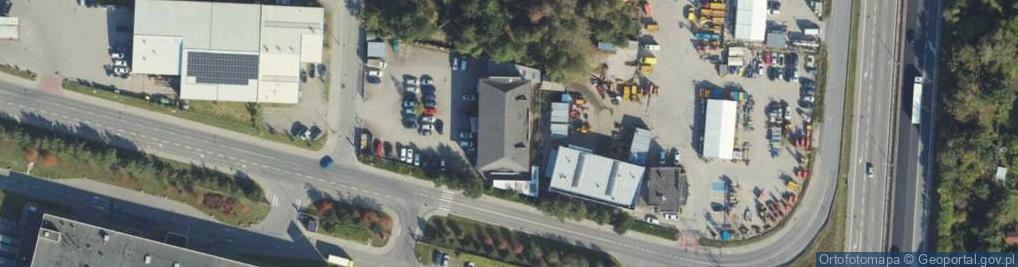 Zdjęcie satelitarne Astronomów ul.
