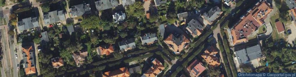 Zdjęcie satelitarne Asnyka Adama ul.
