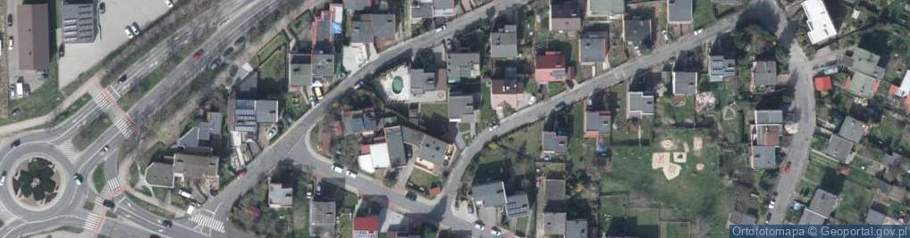 Zdjęcie satelitarne Asnyka Adama ul.