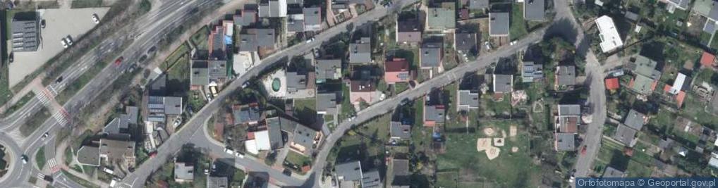Zdjęcie satelitarne Asnyka Adama ul.