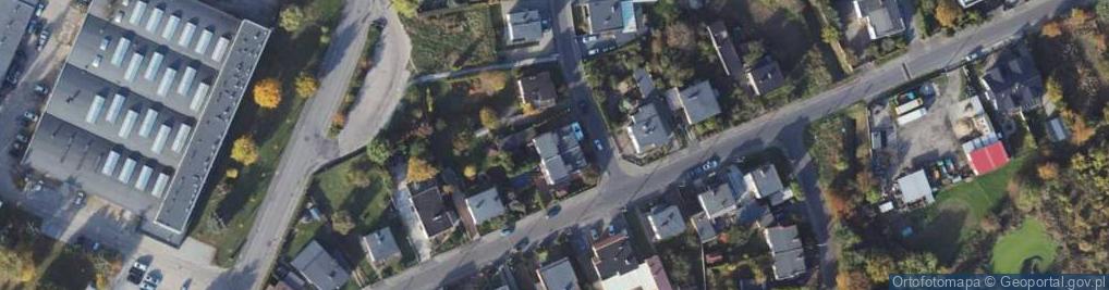 Zdjęcie satelitarne Asnyka Adama ul.