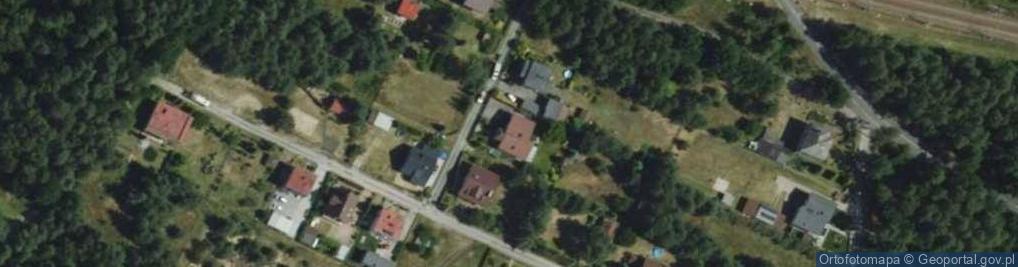 Zdjęcie satelitarne Astrów ul.