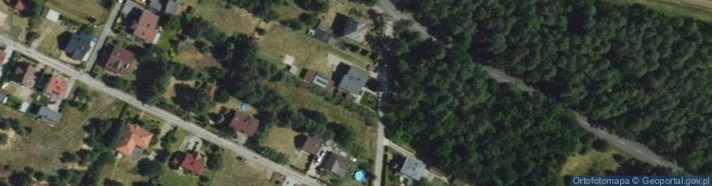 Zdjęcie satelitarne Astrów ul.