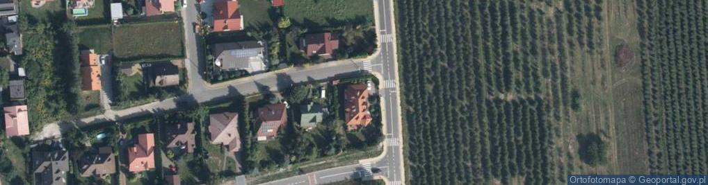 Zdjęcie satelitarne Asnyka Adama ul.