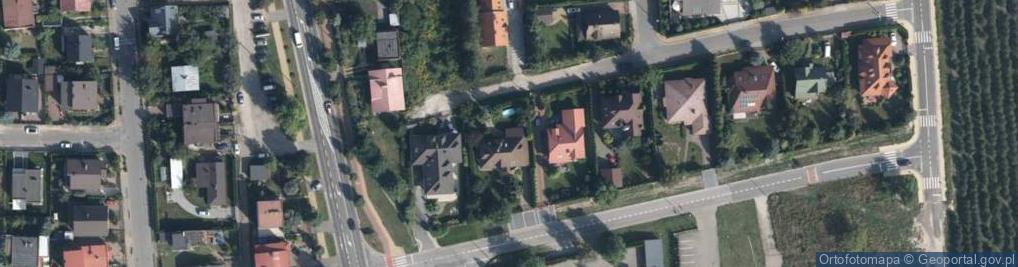 Zdjęcie satelitarne Asnyka Adama ul.