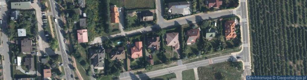 Zdjęcie satelitarne Asnyka Adama ul.