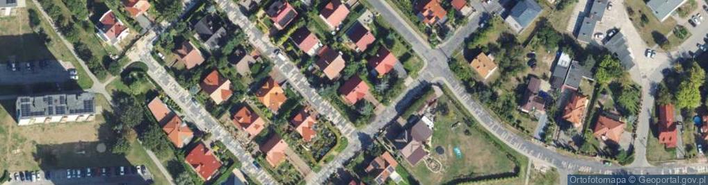 Zdjęcie satelitarne Asnyka Adama ul.