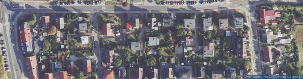 Zdjęcie satelitarne Asnyka Adama ul.