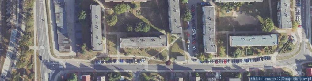 Zdjęcie satelitarne Asnyka Adama ul.