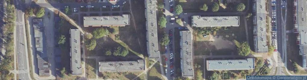 Zdjęcie satelitarne Asnyka Adama ul.