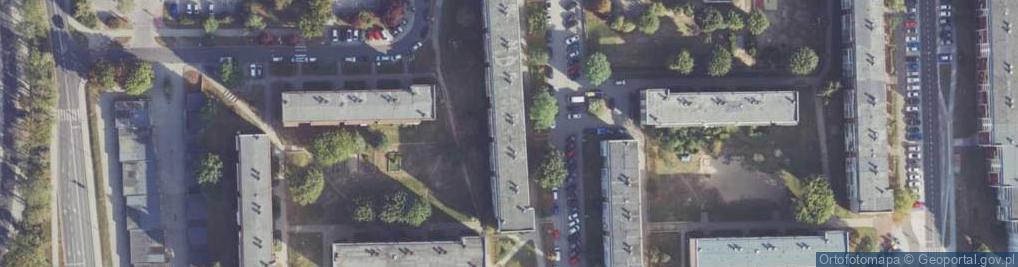 Zdjęcie satelitarne Asnyka Adama ul.