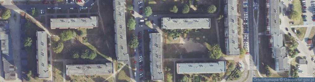 Zdjęcie satelitarne Asnyka Adama ul.