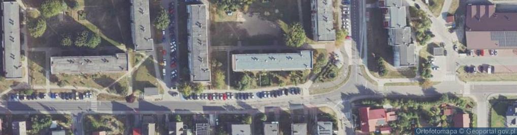 Zdjęcie satelitarne Asnyka Adama ul.