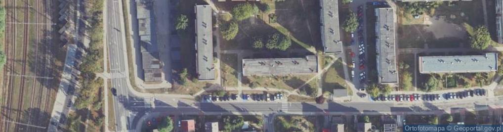 Zdjęcie satelitarne Asnyka Adama ul.